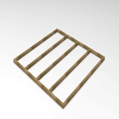Forest Shed Base for Overlap Sheds - All Sizes
