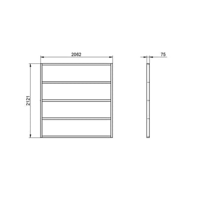Forest Shed Base for Overlap Sheds - All Sizes