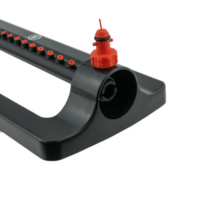 Oscillating Sprinkler Cost Wise Black Orange