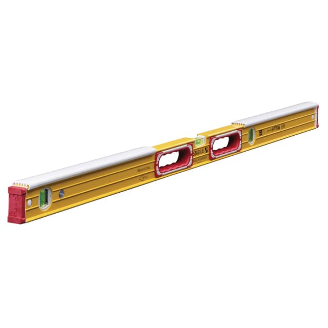 Stabila 196-2-K Masons Spirit Level & Stabila 81S REM Magnetic Torpedo Level Bundle
