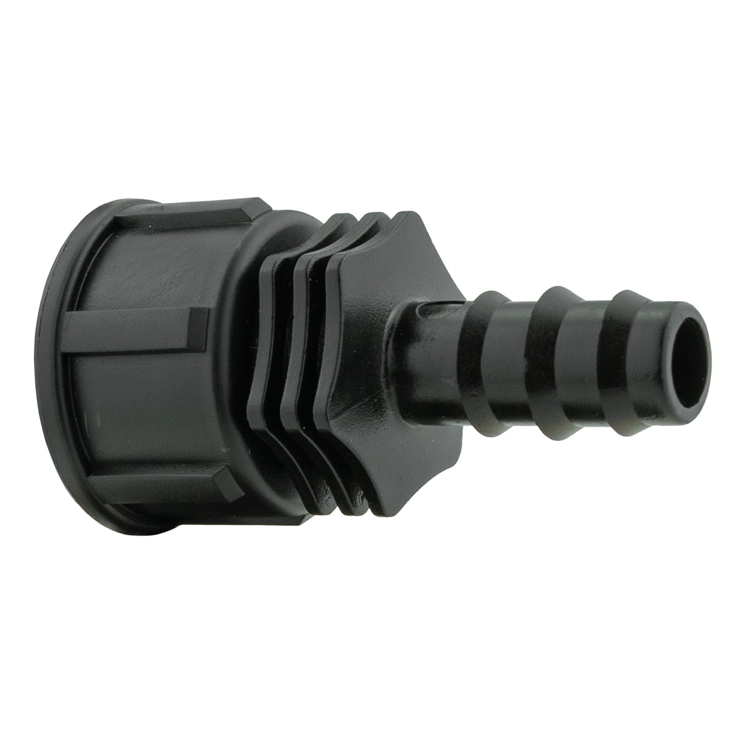 16mm Barbed Straight with In-Line BSPM Threaded Valve