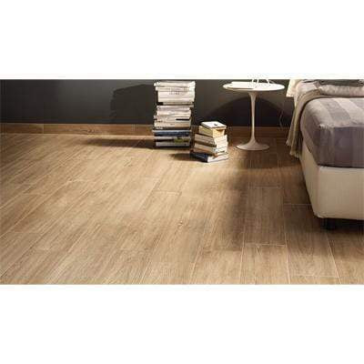 Coppice Italian Wood Effect Porcelain Beige Paving Slab (72 Slabs per Box)