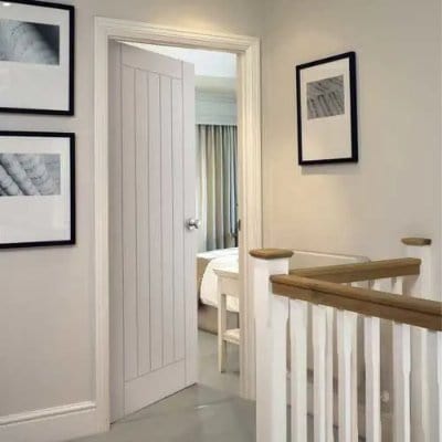 Savoy White Primed Internal Door - All Sizes