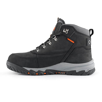 Scruffs Scarfell Black Leather Safety Work Boot S1P SRA