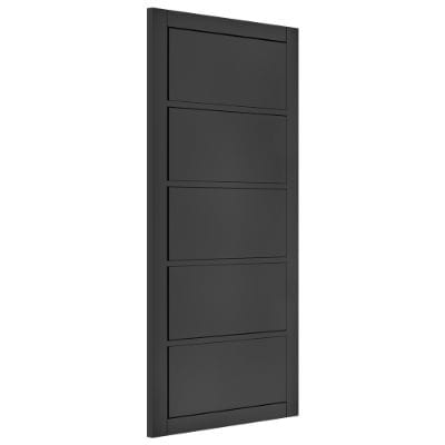 Shoreditch Black Prefinished Internal Door - All Sizes
