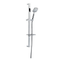 Quadra Chrome Slide Rail Kit w/ ABS Shower