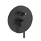 Vibe Concealed 2-Way Matt Black Shower Valve