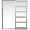 Single Pocket Door Sliding Kit + Handle & Doorjamb 100mm Oak Frame + Black Hardware - All Sizes