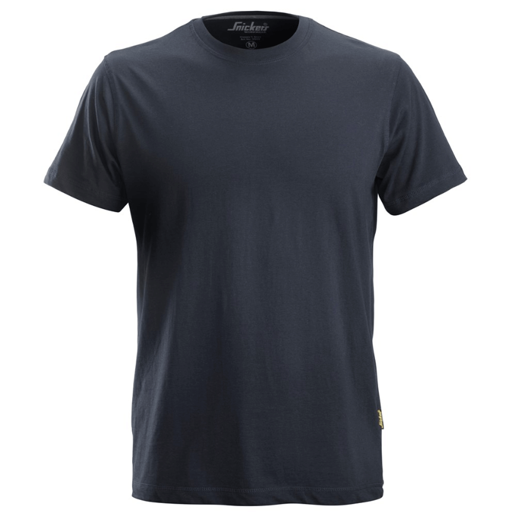 Snickers 2502 Classic Cre Neck T-Shirt 100% Combed Cotton Various Colours