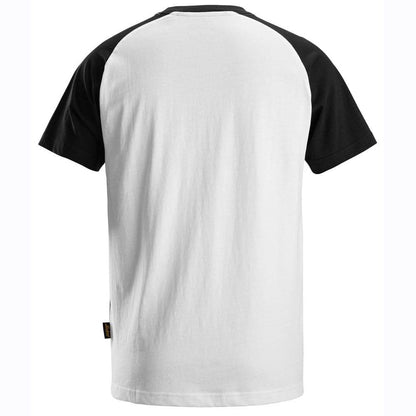 Snickers 2550 Two-Coloured Short Sleeve Cotton T-Shirt