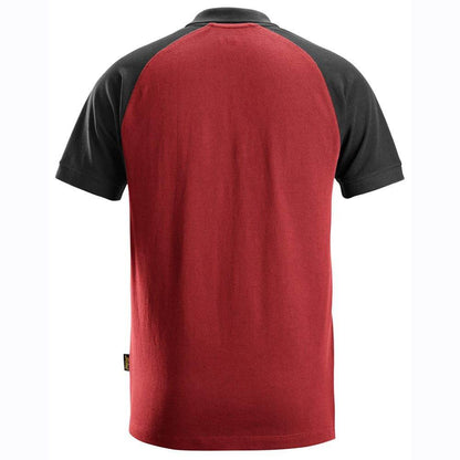 Snickers 2750 Two-Coloured Short Sleeve Polo Shirt