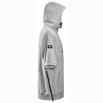 Snickers 2850 Logo Short Sleeve Hoodie Sweatshirt