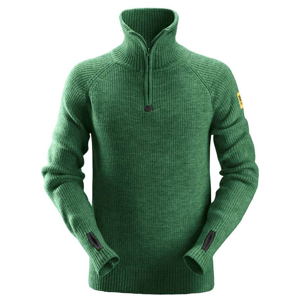 Snickers 2905 ½-Zip Wool Sweater Jumper Various Colours