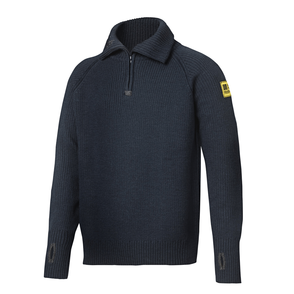 Snickers 2905 ½-Zip Wool Sweater Jumper Various Colours