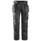 Snickers 3212 Craftsmen Holster Pocket Trousers, DuraTwill Black, Waist 33" Leg 37"-Snickers 248