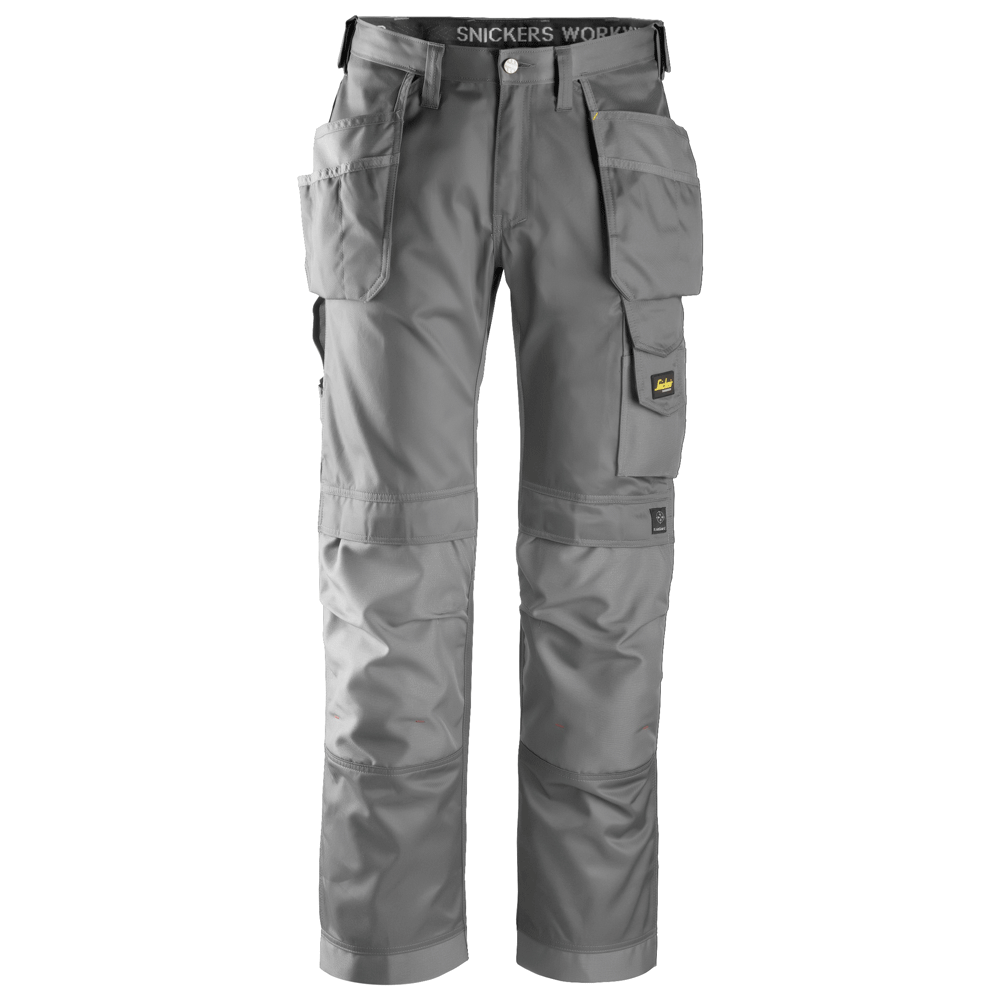 Snickers 3212 Craftsmen Holster Pocket Trousers, DuraTwill Grey Waist 31"- Leg 30"