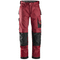 Snickers 3312 Craftsmen Trousers, DuraTwill Chilli Red/Black 36" Waist 32" Leg - Snickers Size 52