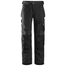Snickers 3313 Craftsmen Trousers, Rip-Stop Black