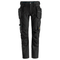 Snickers 6208 LiteWork, Detachable Holster Pocket Kneepad Work Trousers Black