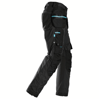 Snickers 6210 LiteWork, 37.5® Holster Pocket Work Trousers Black 35" Waist, 32" Leg - Snickers Size 50