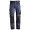 Snickers 6351 AllroundWork, Stretch Loose Fit Work Trousers Navy Blue Waist 41" Leg 30"