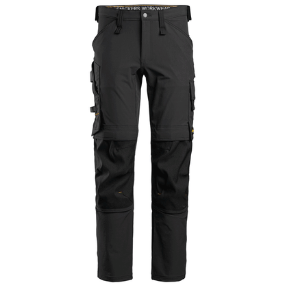 Snickers 6371 AllroundWork, Full Stretch Kneepad Trouser Black