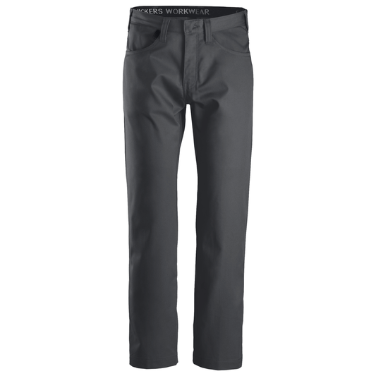 Snickers 6400 Service Chinos Steel Grey