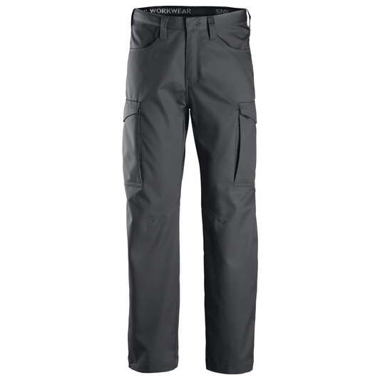Snickers 6800 Service Trousers Steel Grey 38" Waist - 32" Leg - Snickers Size 54