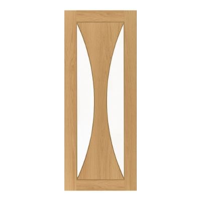 Sorrento Oak Prefinished Glazed Internal Door - All Sizes
