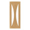 Sorrento Oak Prefinished Glazed Internal Door - All Sizes