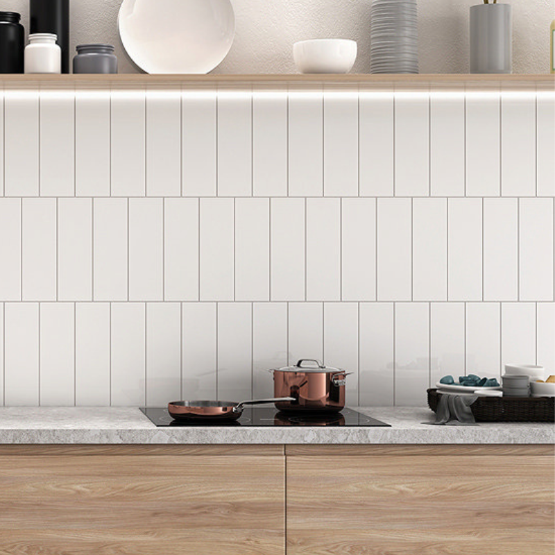 Gloss White Metro Tiles - All Sizes