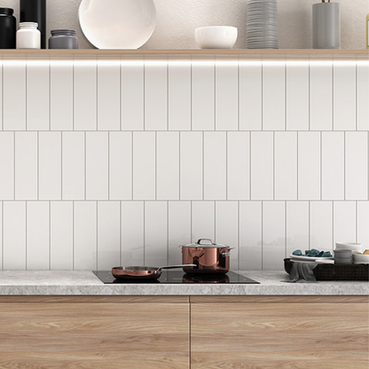 Gloss White Metro Tiles - All Sizes