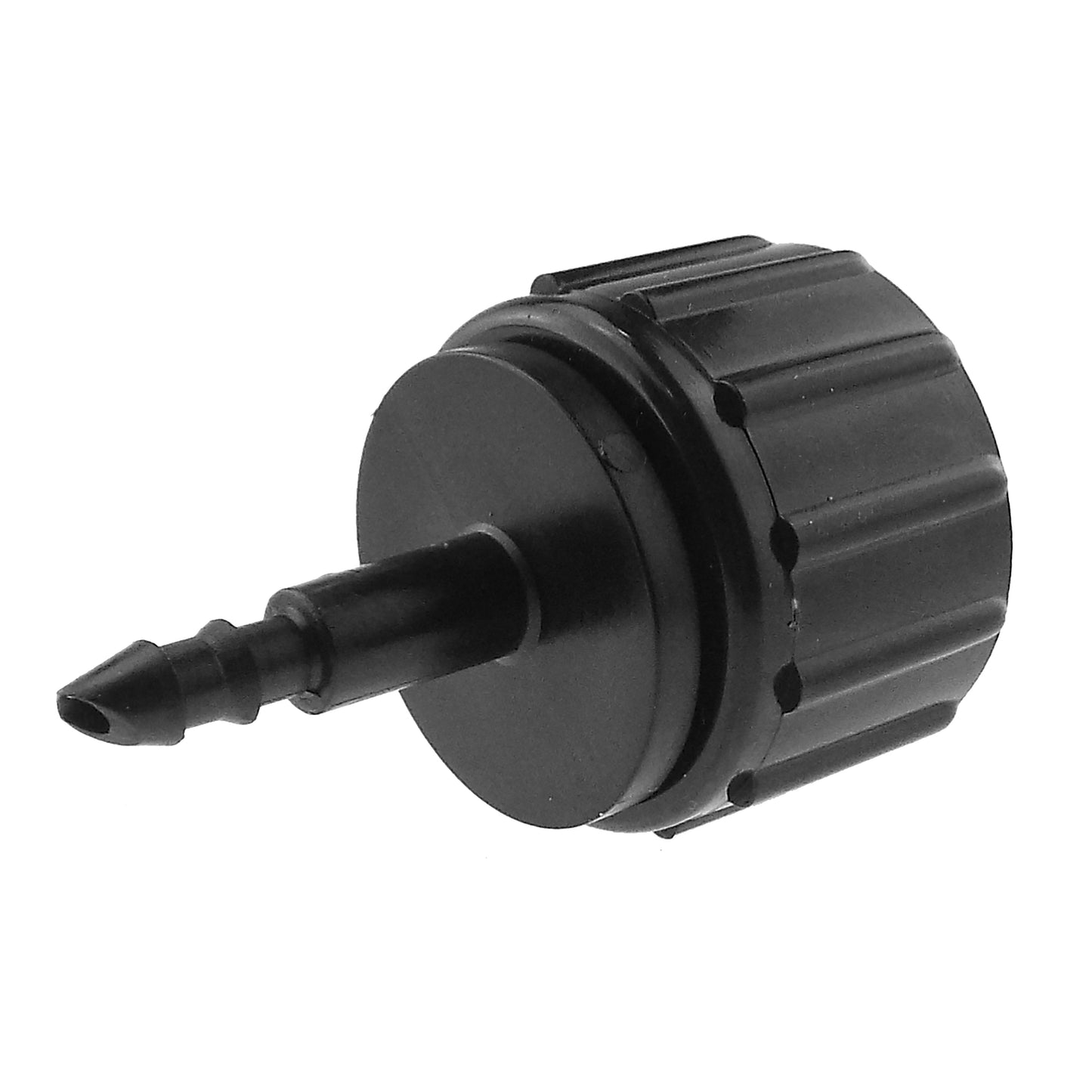 4mm Barb Micro Connector with In-Line BSPM Valve and 13mm Brass Barb