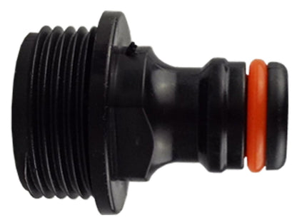 IBC 2” S60X6 Cap with Large Plastic Valve and Male Quick Connector