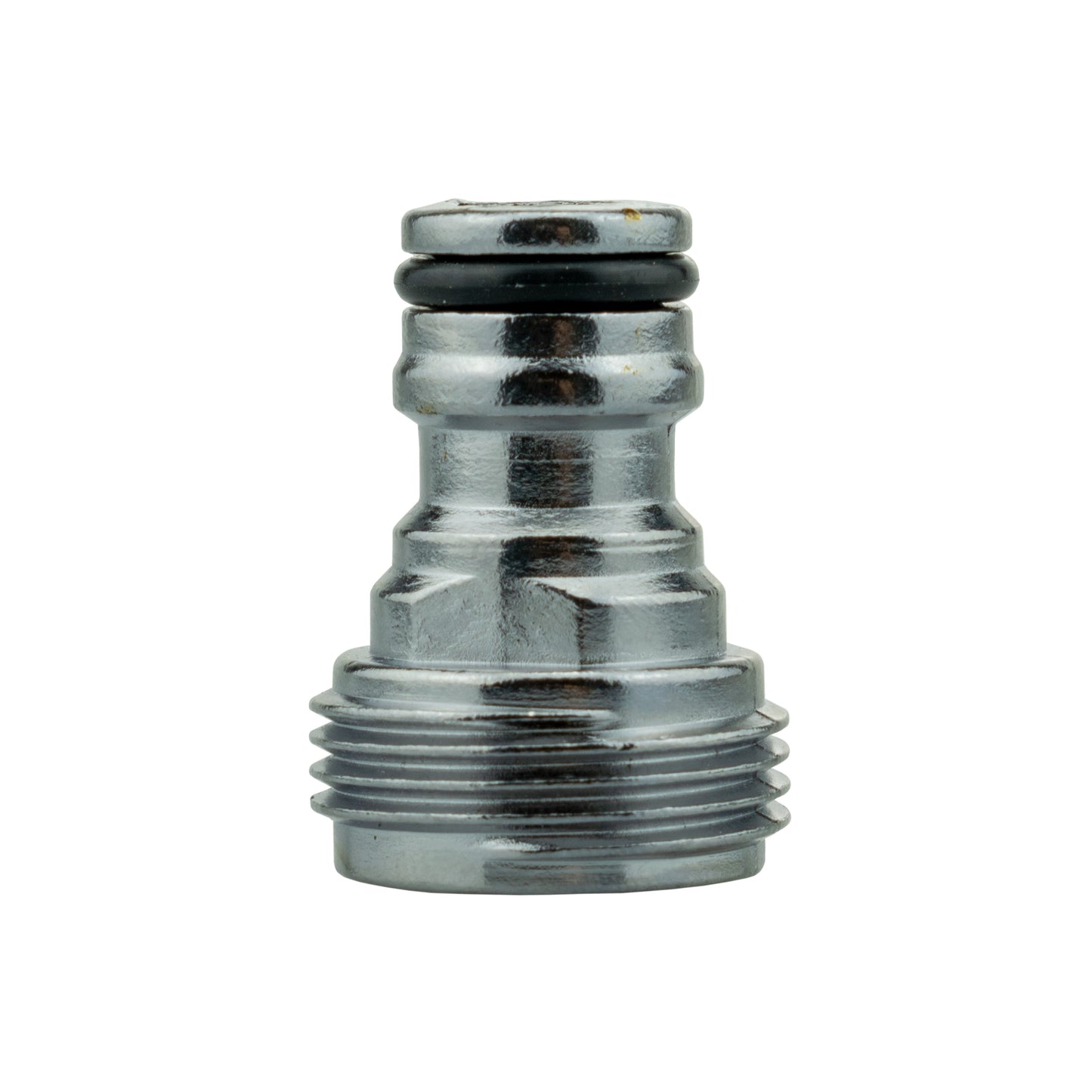 IBC 2” S60X6 Cap with Lever Valve, Click Lock and Hose Connector Zinc
