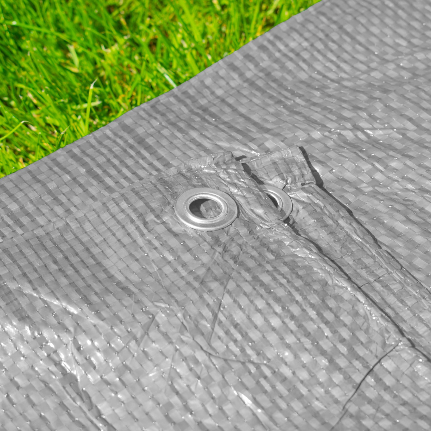Gray S-Grade Tarpaulin 2m x 4m