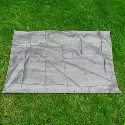 Gray S-Grade Tarpaulin 4m x 5m