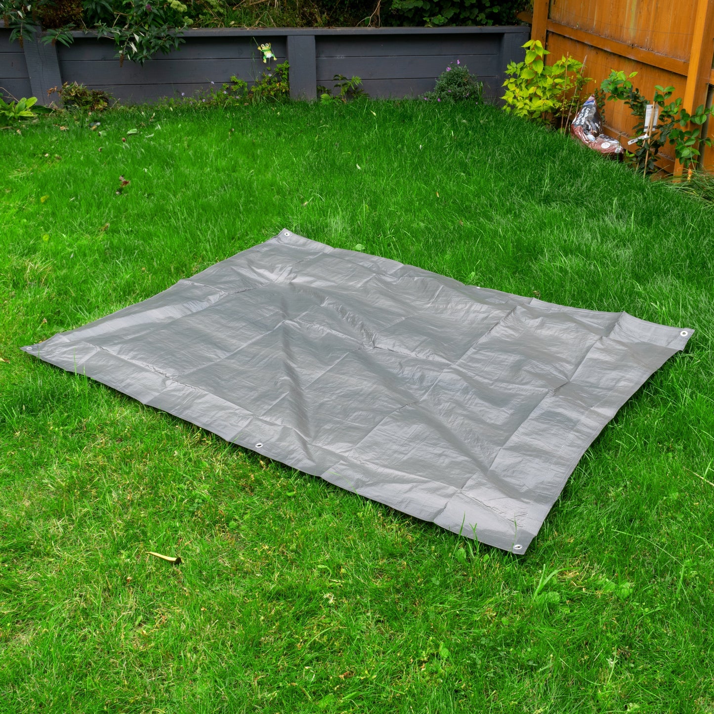 Gray S-Grade Tarpaulin 3m x 3m