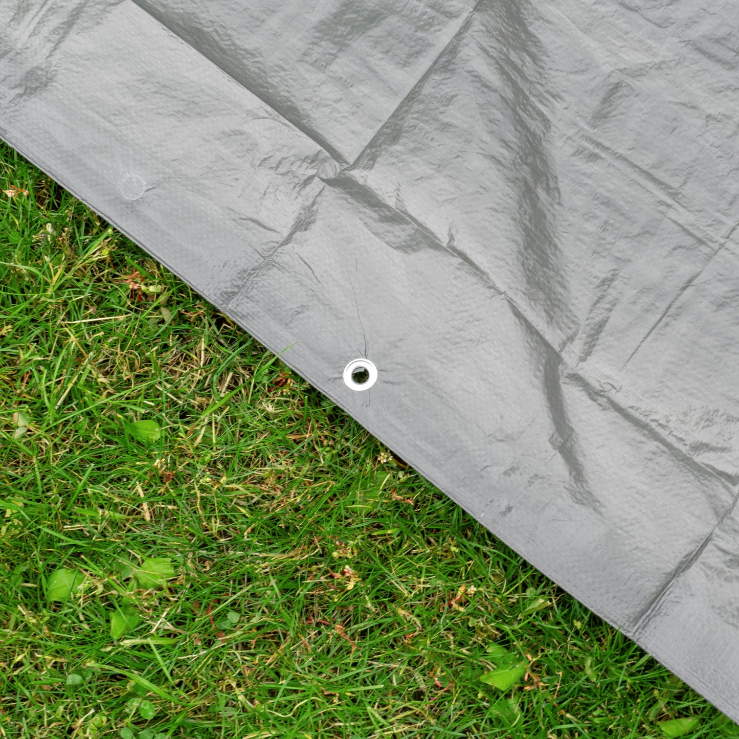 Gray S-Grade Tarpaulin 1m x 1m