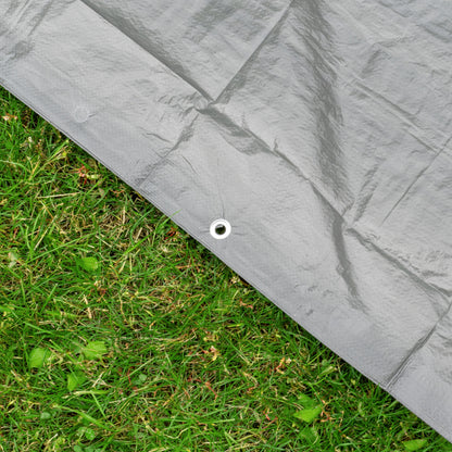 Gray S-Grade Tarpaulin 2m x 3m