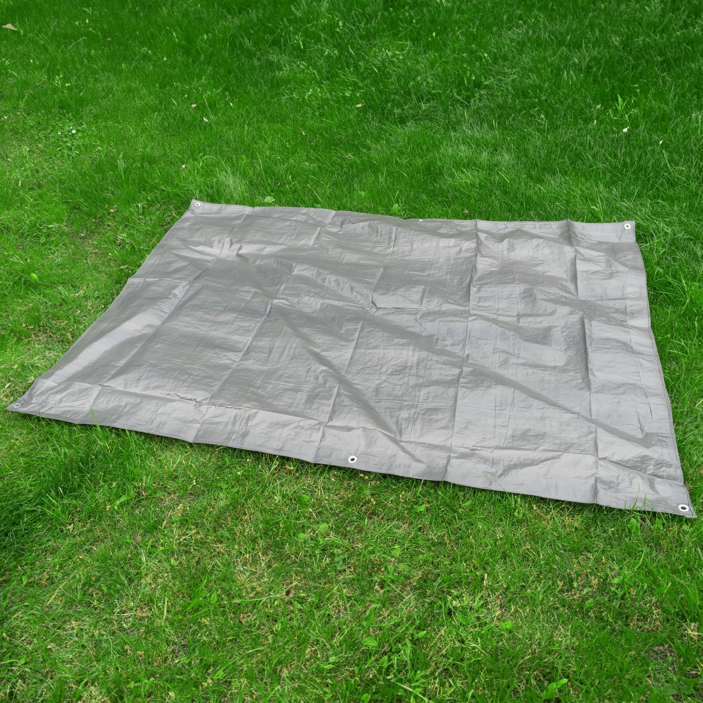 Gray S-Grade Tarpaulin 1m x 1m