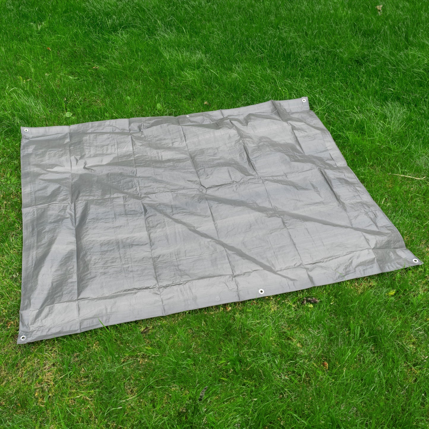 Gray S-Grade Tarpaulin 2m x 3m