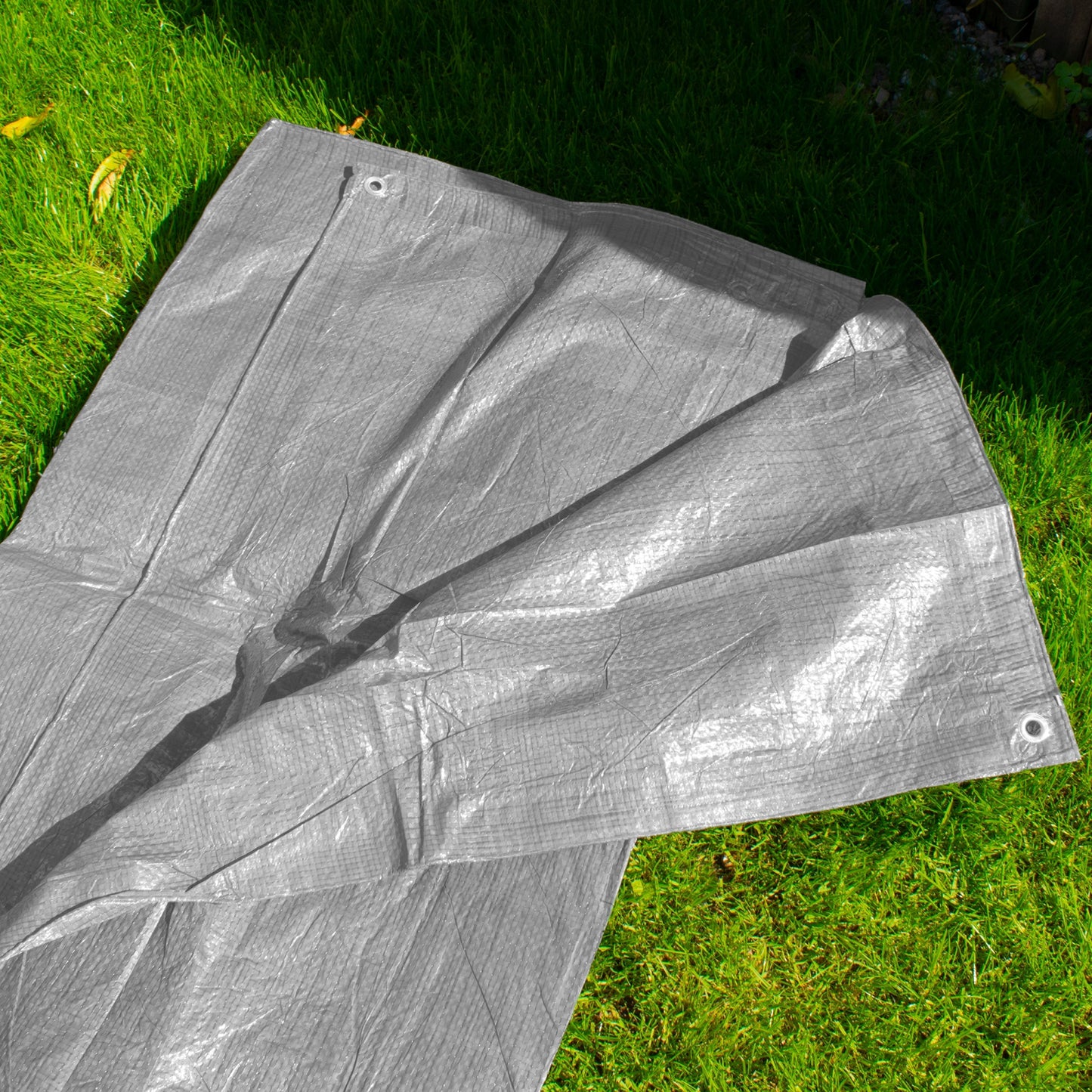 Gray S-Grade Tarpaulin 2m x 4m