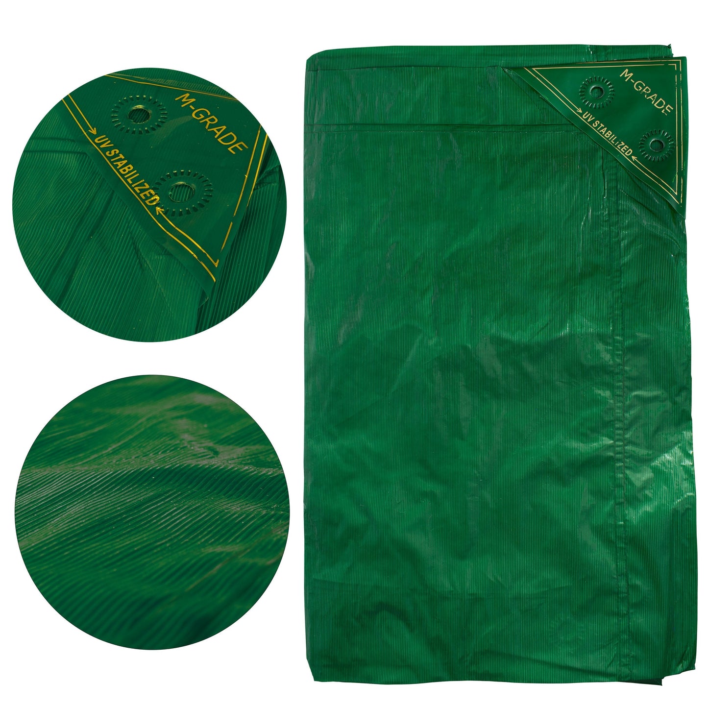M-Grade LLDPE Green Tarpaulin 3m x 4m