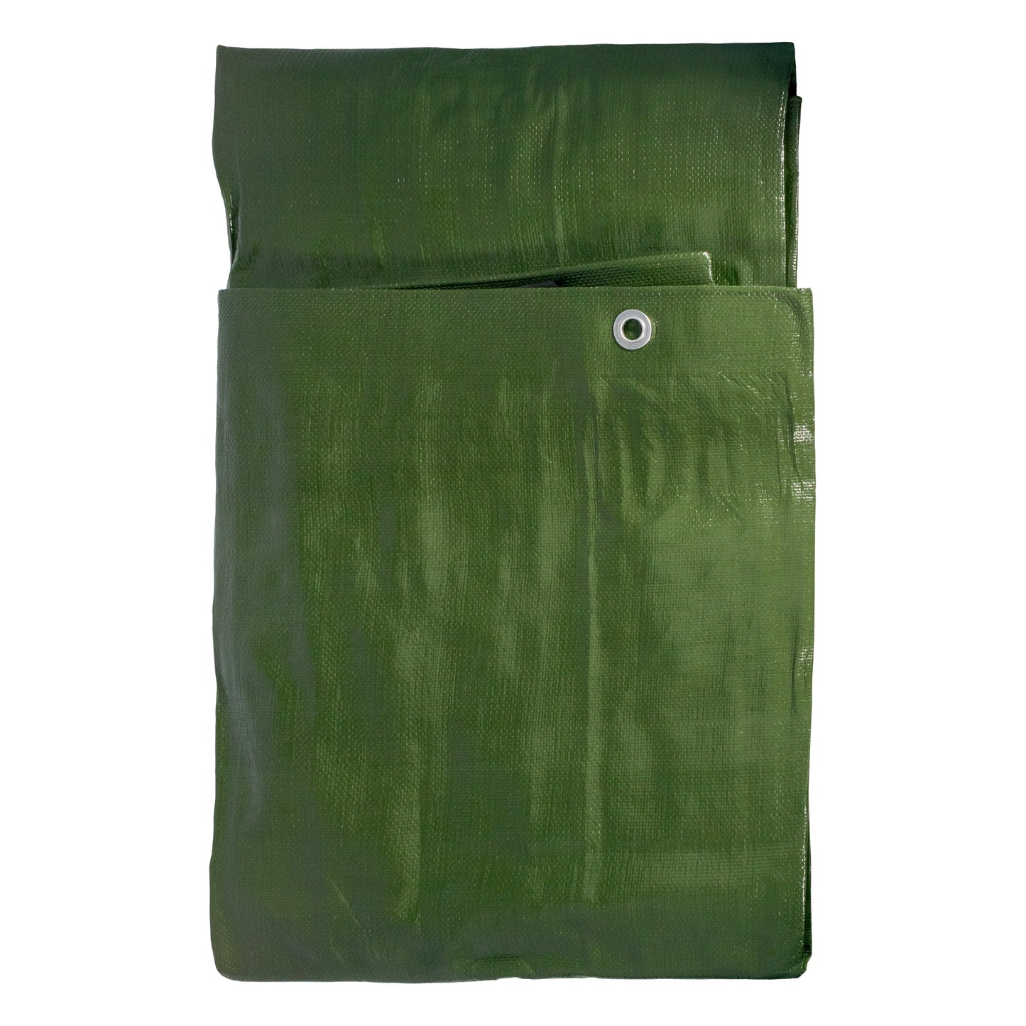 Green/Brown L-Grade Tarpaulin 5m x 6m