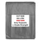 Grey L-Grade Tarpaulin 6m x 8m