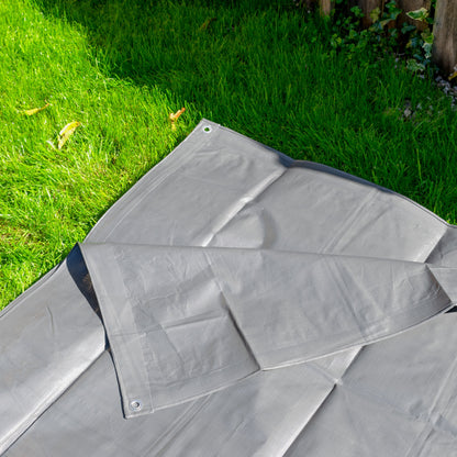 Grey L-Grade Tarpaulin 4m x 5m
