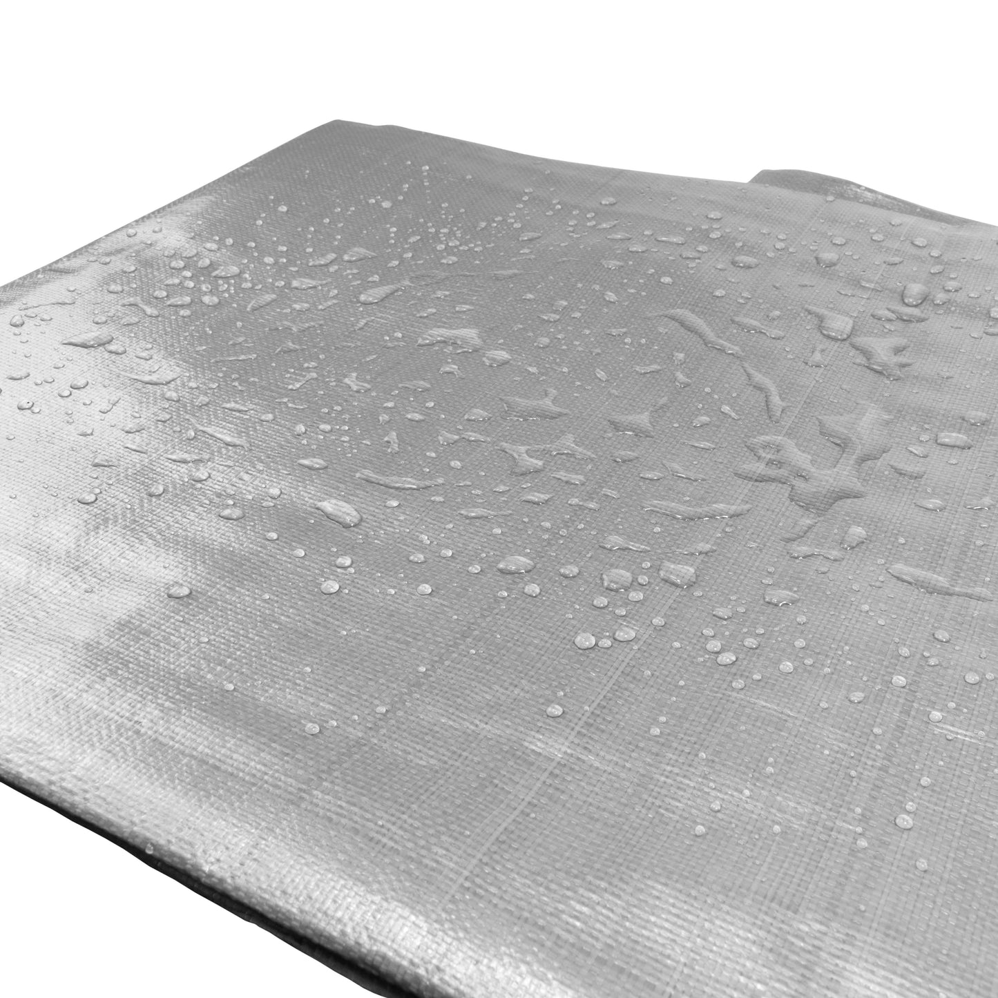 Silver XL-Grade Tarpaulin 5m x 5m
