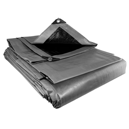 Silver XL-Grade Tarpaulin 2m x 2m