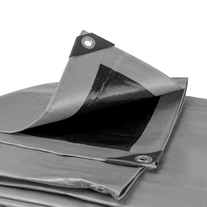 Silver XL-Grade Tarpaulin 2m x 3m